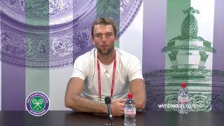 Ivo Karlovic Third Round Press Conference [upl. by Tedder980]