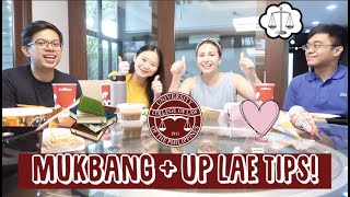 MUKBANG  UP LAE TIPS  Kwentuhan with friends  Simple tips for taking the exam  Law School Vlog [upl. by Rind972]