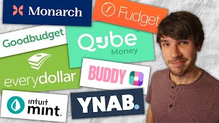 BEST Budget Apps of 2022 Everydollar YNAB Mint Goodbudget Fudget Monarch Buddy and Qube [upl. by Ahsietal810]