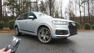 2019 Audi Q7 Prestige Start Up Walkaround Test Drive and Review [upl. by Antebi]