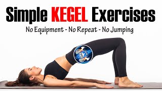 Simple KEGEL Exercises For Women  Pelvic Floor Exercises  Yoga Exercises [upl. by Tebazile771]