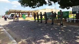 Corpo do Coronel Lucides foi sepultado com honras militares [upl. by Durr632]