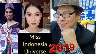 FIRST IMPRESSION Frederika Cull Miss Universe Indonesia 2019 [upl. by Dyer]