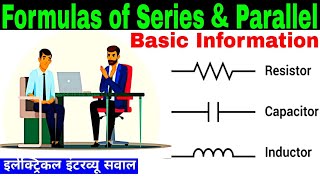 Resistor Capacitor Inductor in Hindi  Resistor Capacitor Inductor Formula [upl. by Rolyks]