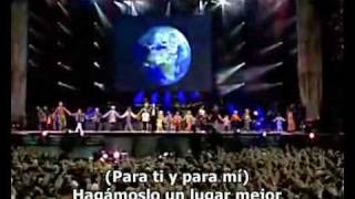 Michael Jackson  Heal the world Live Munich Subtitulado español [upl. by Noramac]