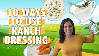 10 Inspired Ways to Use Ranch Dressing  Ranch Flavored Dishes  You Can Cook That [upl. by Aisenat]