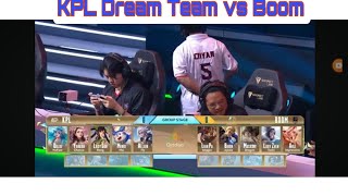 Group Stage KPL Dream Team vs Boom Esport HoK x EWC [upl. by Merete289]