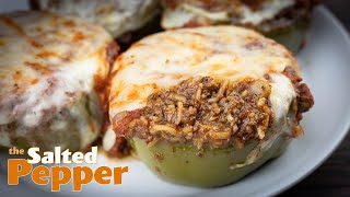 Ninja Foodi Stuffed Peppers  Quick amp EASY recipe [upl. by Eiahpets]