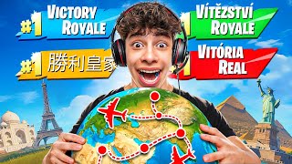 i Won Fortnite in Every Country [upl. by Rramel]