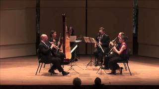 I Prelude Maurice Ravel Le Tombeau De Couperin for Wind Quintet and Harp [upl. by Ailemap]