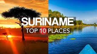 10 Amazing Places to Visit in Suriname – Travel Video [upl. by Paresh]