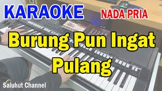 BURUNG PUN INGAT PULANG ll KARAOKE NOSTALGIA ll NIA DANIATY ll NADA PRIA CDO [upl. by Raul]