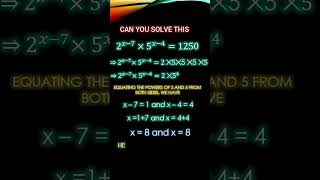 CAN YOU SOLVE THIS MATHS EQUATION  shorts maths edits [upl. by Kinney31]