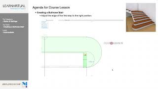 Creating a Bullnose Stair in Archicad [upl. by Tebasile]