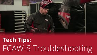 Tech Tips SelfShielded Flux Cored Arc Welding FCAWS Troubleshooting [upl. by Kevon]