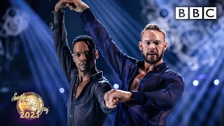 John Whaite and Johannes Radebe Rumba to Shape Of My Heart by Sting ✨ BBC Strictly 2021 [upl. by Tomaso]