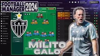 ATLÉTICO MINEIRO DO GABRIEL MILITO TÁTICA [upl. by Ahsitan]