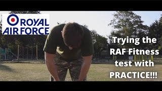 GYM LAD attempts RAF fitness test with no practice must watch [upl. by Hsara322]