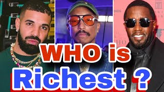 Unmasking Top 10 Richest Rappers In America rap [upl. by Yaya]