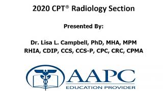 2020 CPT Radiology Section [upl. by Binny188]