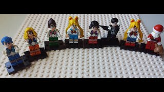 Figuras armables de Sailor Moon estilo LEGO [upl. by Akinoj]