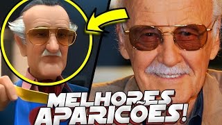 5 APARIÇÕES MAIS INCRÍVEIS DO STAN LEE NO CINEMA [upl. by Brennan383]