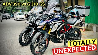 KTM ADVENTURE 390 VS BMW G 310 GS DETAILED COMPARISON🔥🔥 [upl. by Eaner]