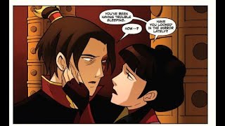 Zuko amp Mai Maiko Moments from the Comics  ATLA [upl. by Nirehs]