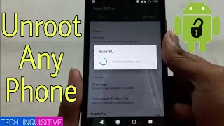 How to unroot Any Rooted Android Phone Safely Without Computer [upl. by Adnohr277]