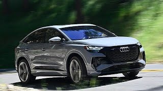 2024 Audi Q4 Sportback 55 etron Quattro  The most appealing midsize ev on sale [upl. by Annaek]