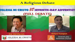 DEBATE  INC VS SEVENTH DAY ADVENTIST FULL DEBATE [upl. by Kerns590]