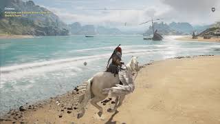 Assassins Creed Odyssey Find Gyke and Captain Gelon Ship Shark Tooth [upl. by Dang834]