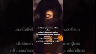 Karimizhi Kuruviye Kandeelasongmalayalam lyricsKichus Tharikidas [upl. by Lawley222]