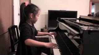 Sora plays Chopinwaltz in B minor Op692 9 year old [upl. by Grimaldi]