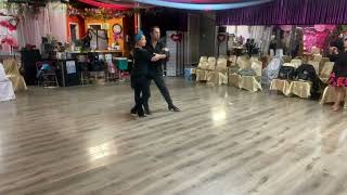 Fan to Alemana Rumba Lesson to Music [upl. by Orbadiah817]