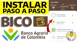 Cómo registrarse en BICO fácil y rápido desde celular  Banco Agrario de Colombia [upl. by Benedick]