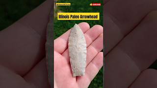 Illinois Paleo Arrowhead Rare Native Artifact arrowhead illinois [upl. by Wyon80]