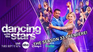 DWTS Season 33 Episode Recap  Week 1 The Premiere [upl. by Eninej]