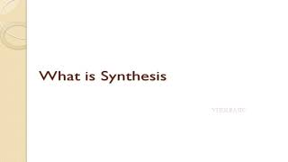 Explained Synthesis and its process in VLSI [upl. by Eiznek544]