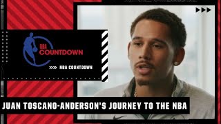 How Juan ToscanoAnderson’s 3rdgrade teacher impacted his life  NBA Countdown [upl. by Nnarual]