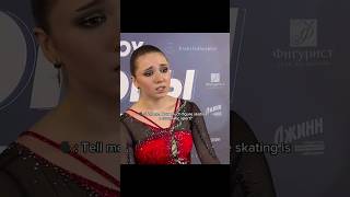 Kamila Valieva  Interview💔  quotHow much figure skating is a traumatic sportquot [upl. by Stark]