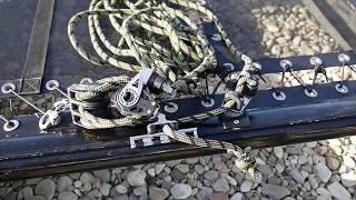 Hobie 16 Mainsheet amp Traveller [upl. by Ekle623]