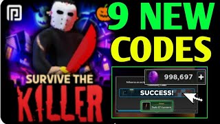 UPDATE⭐SURVIVE THE KILLER CODES SEPTEMBER 2024  ROBLOX SURVIVE THE KILLER CODES 2024 [upl. by Idalina612]