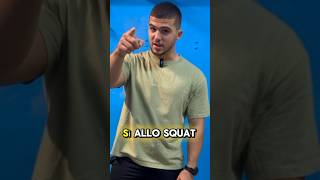 SQUAT vs GOODMORNING 🧐 squat tutorial goodmorning powerlifting [upl. by Michey890]