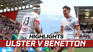 Extended highlights  Ulster v Benetton [upl. by Neeroc]