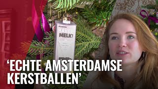 Havermelk en satisfyerkerstballen Amsterdammers maken eigen kerstversiering [upl. by Sirmons]