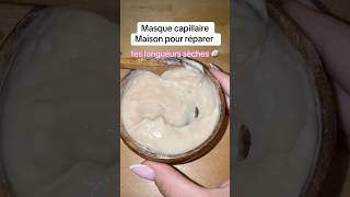 Masque capillaire maison pour réparer les longueurs sèches 🥥 [upl. by Karilynn389]