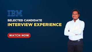 IBM Selected Candidate Interview Experience  Applied 800 Jobs  FLM Student Success Story  FLM [upl. by Medardas]