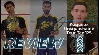 Review Raquete de Squash Unsquashable Tour Tec 125 [upl. by Guyon]