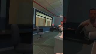 Big ahhh forehead 💀  drunken bar fight shorts vr [upl. by Aztinad506]